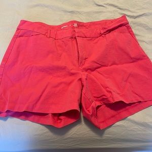 Hot pink old navy shorts